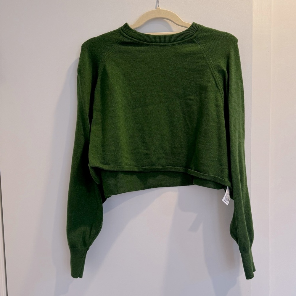 Zara cropped sweater